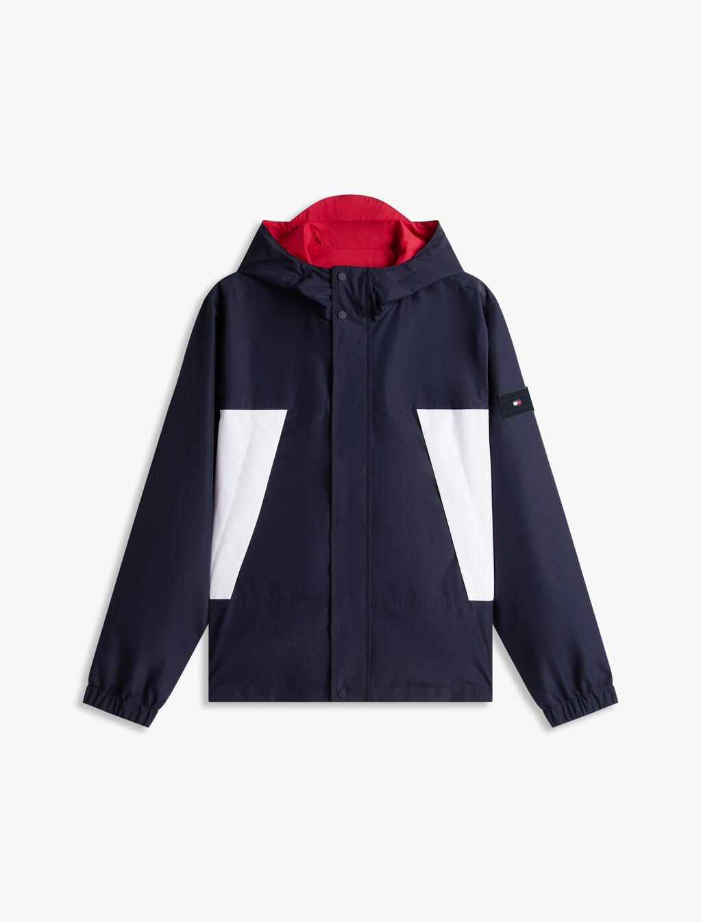 Reversible Color Block Jacket, Desert Sky, hi-res