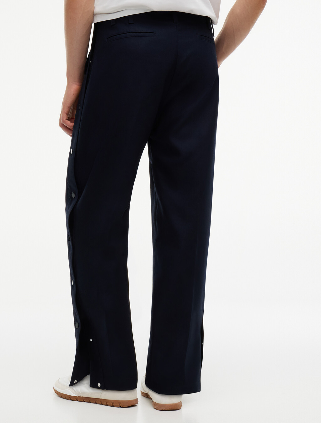 Relaxed Chinos, Navy Blue, hi-res
