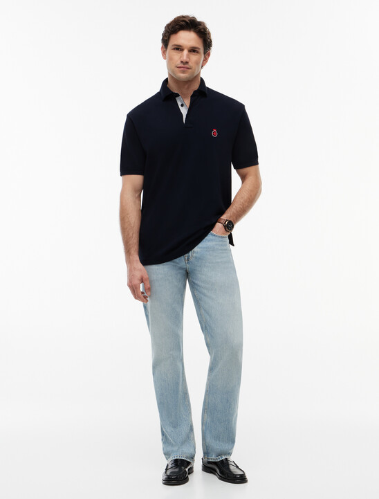 Heritage Crest Relaxed Fit Polo Shirt