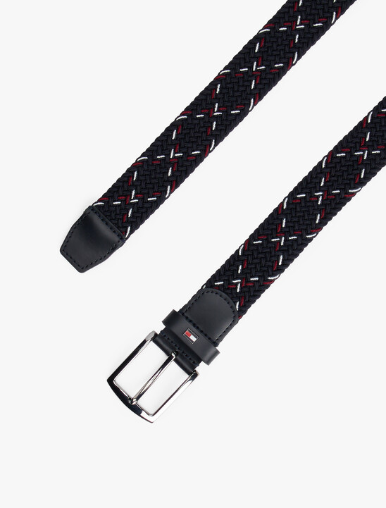 Denton Diamond Motif Elastic Belt