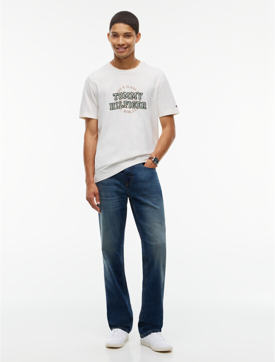 Varsity Logo Peached Jersey T-Shirt