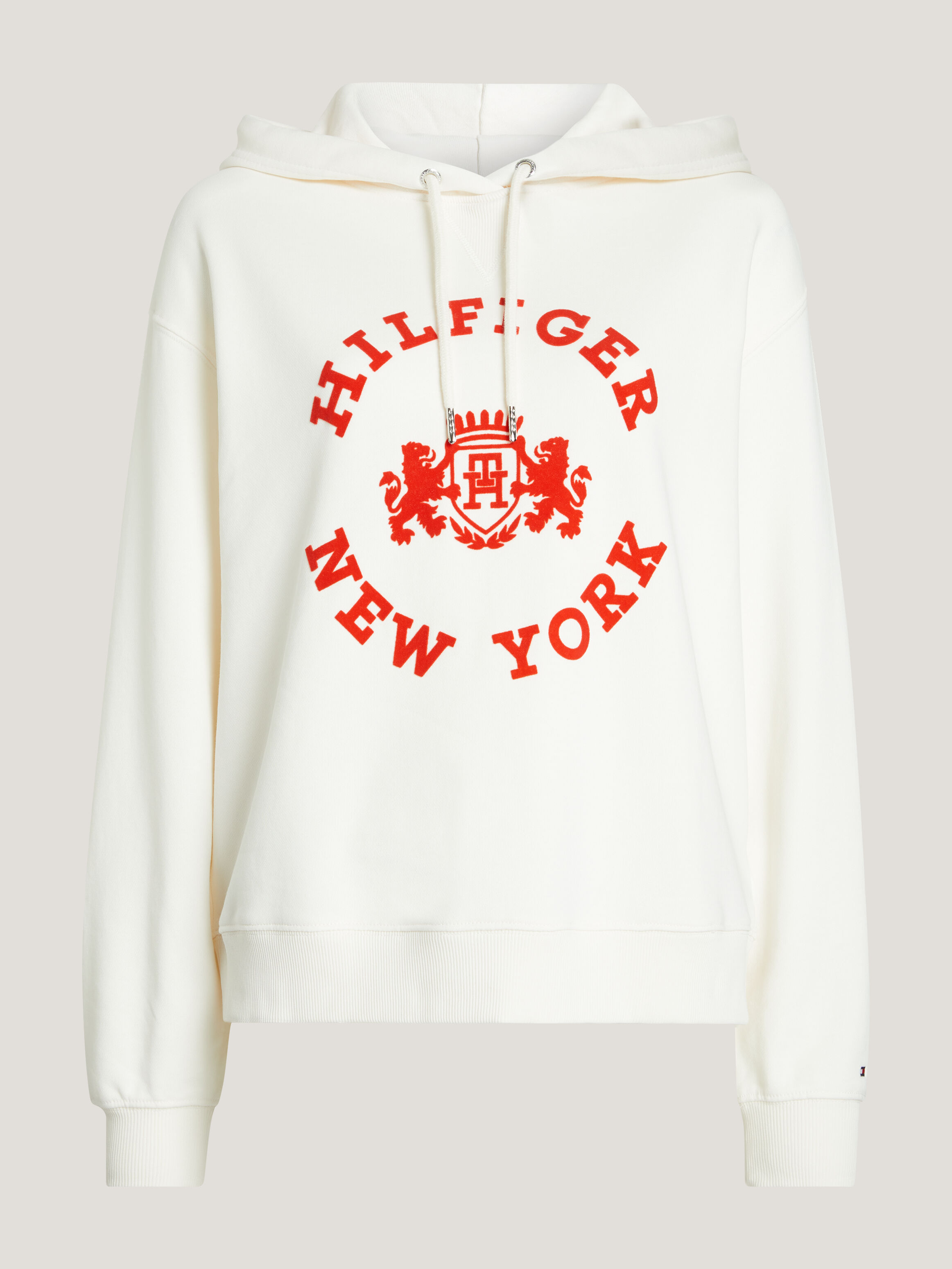 Witte tommy hilfiger hoodie outlet