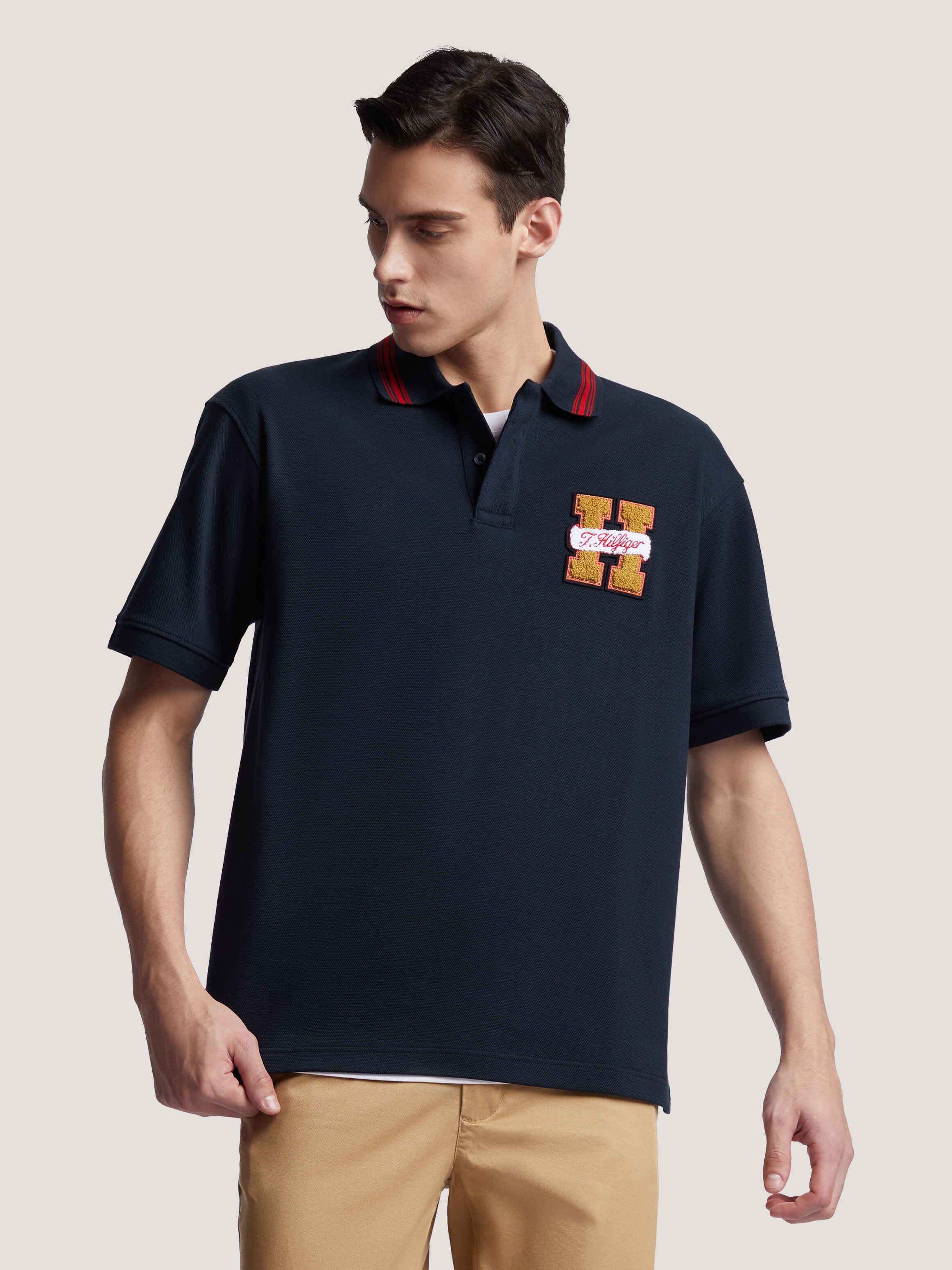 Tommy hilfiger men's outlet polo shirt sale