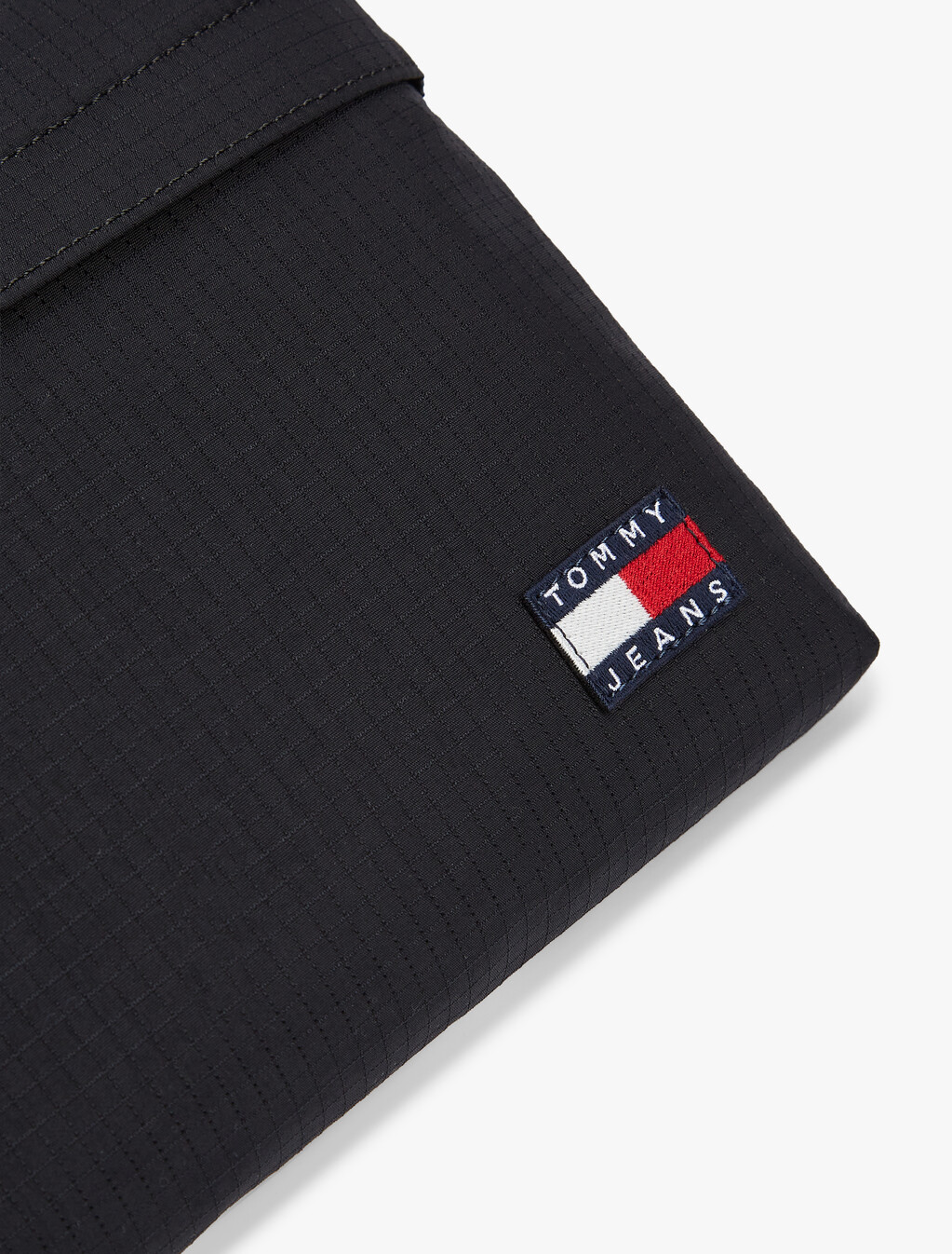 Essential Ripstop Crossbody Sacoche Bag, Black, hi-res