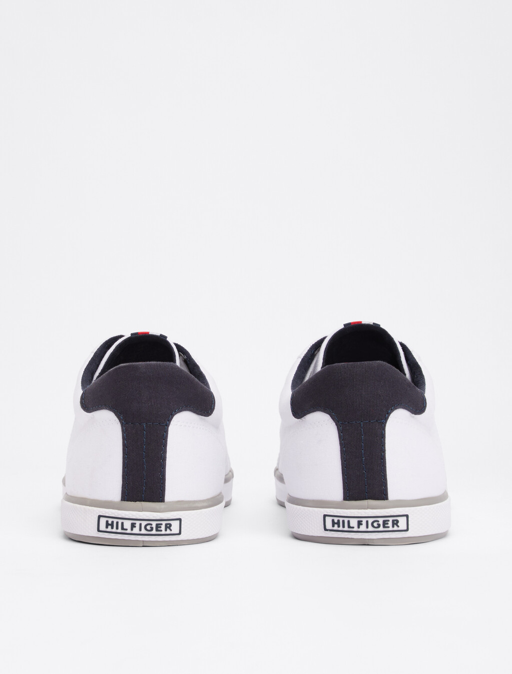 Low Top Lace Up Trainers, WHITE, hi-res