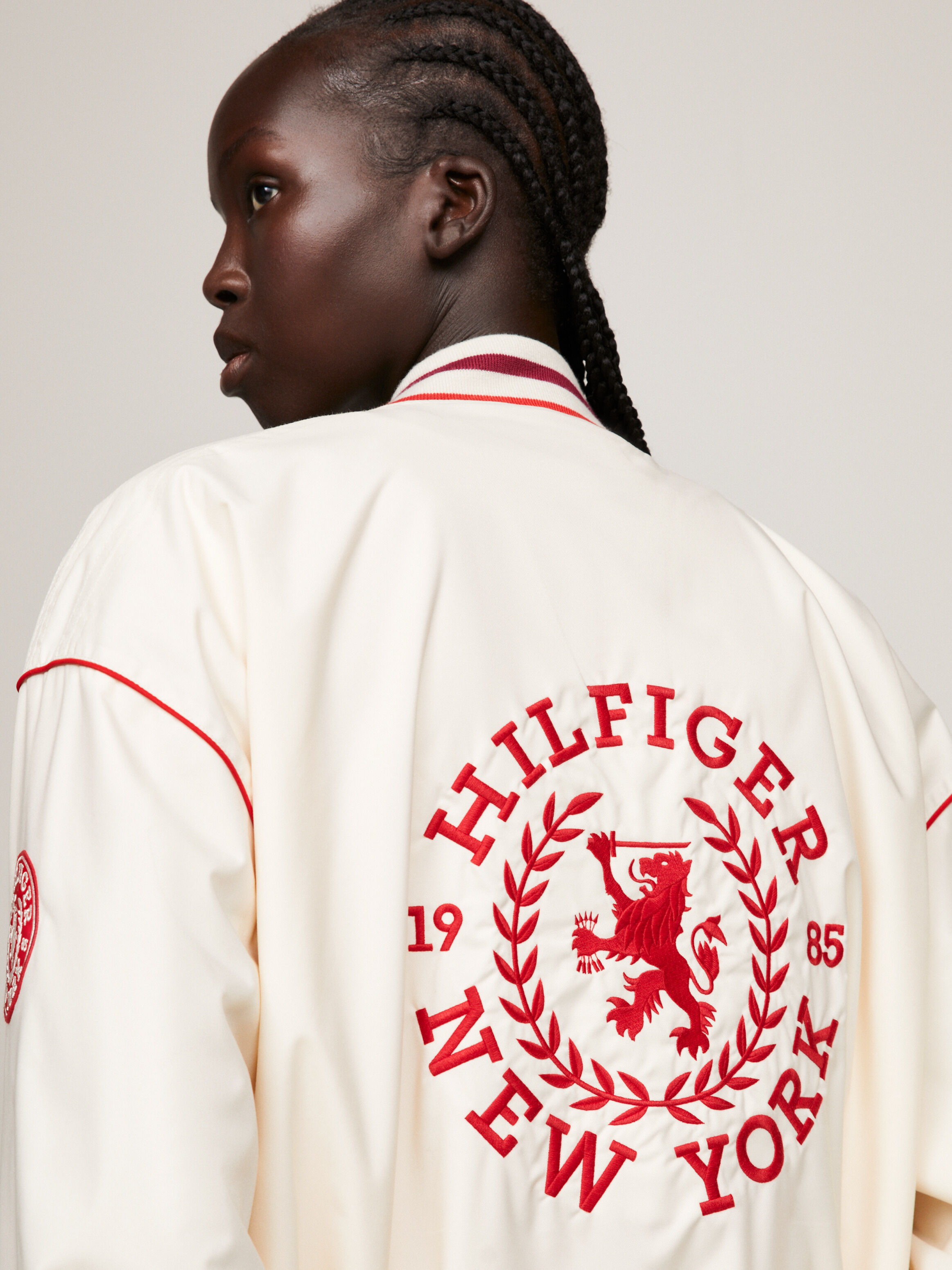 White tommy clearance hilfiger coat womens