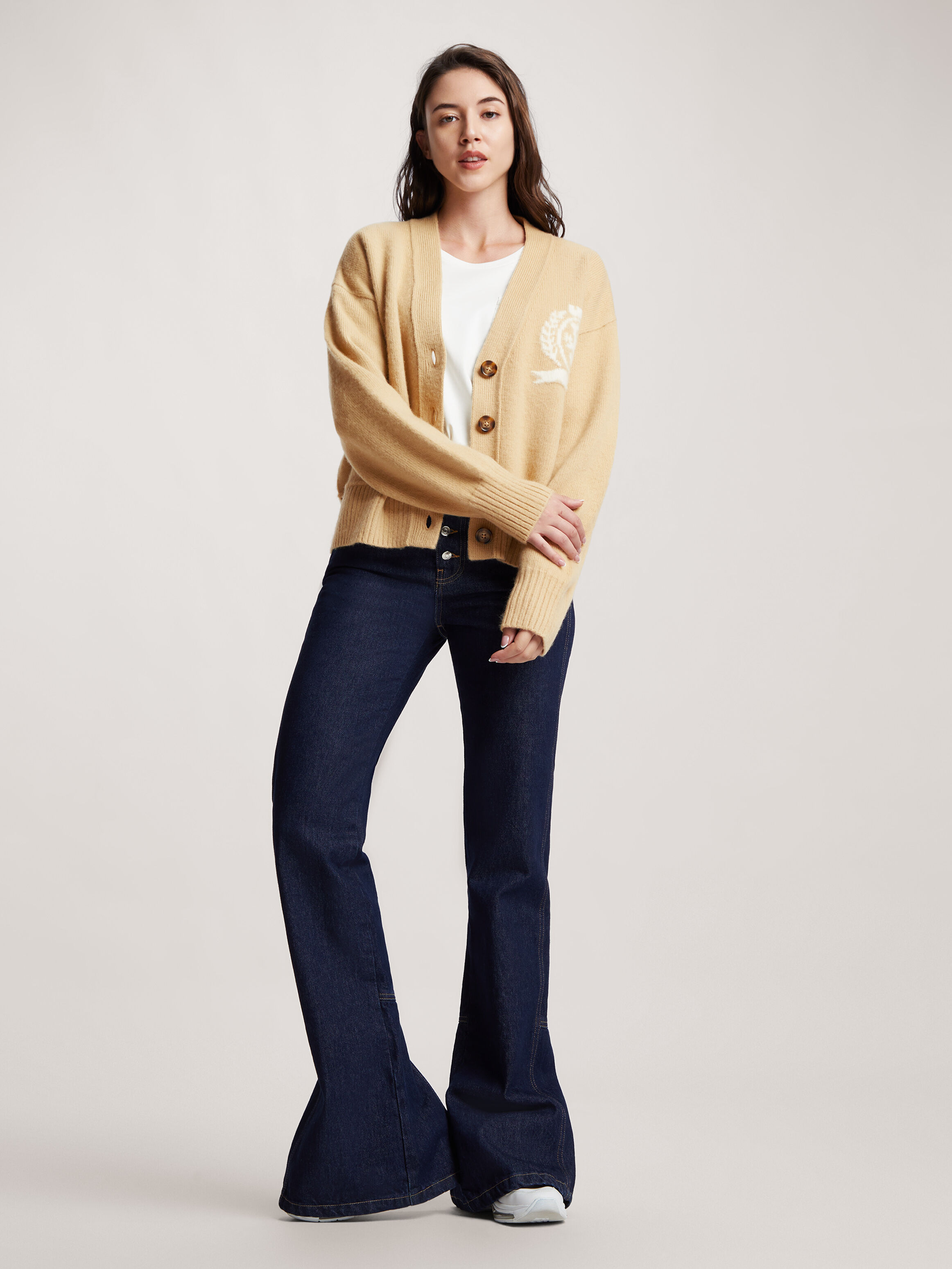 White tommy hilfiger coat womens on sale