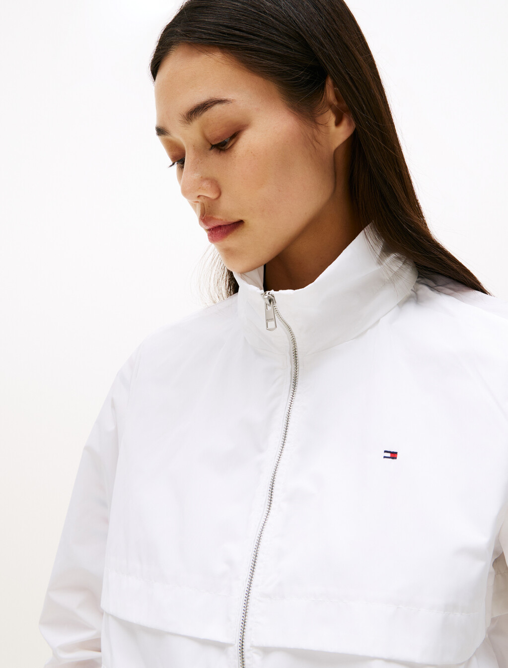 Nylon Lightweight Windbreaker, Th Optic White, hi-res