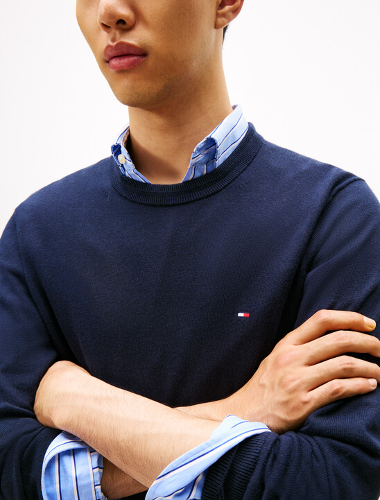 Cotton Silk Cashmere Sweater