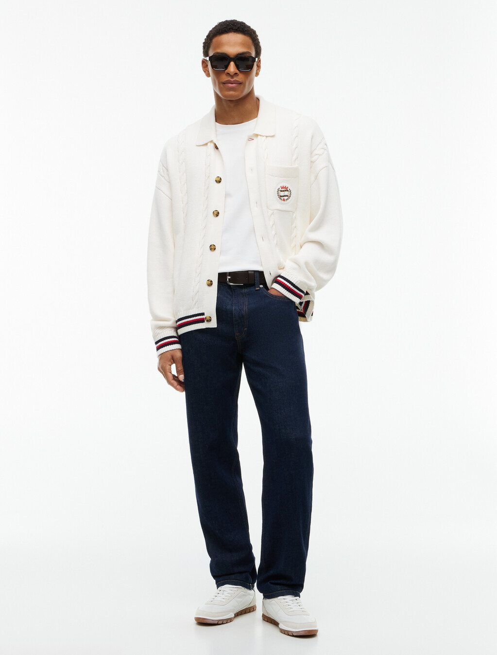 Sonny Tapered Jeans, Denim Dark, hi-res