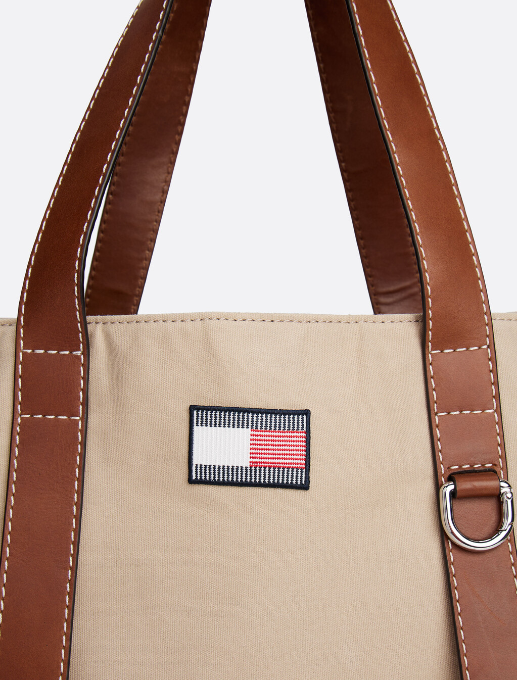 The Runway Collection Canvas Tote Bag, Classic Beige, hi-res