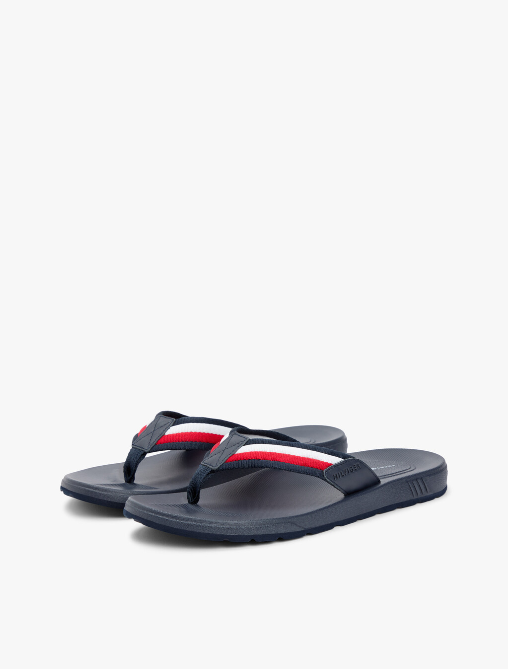 Contoured Footbed Signature Tape Flip-Flops, Rwb, hi-res