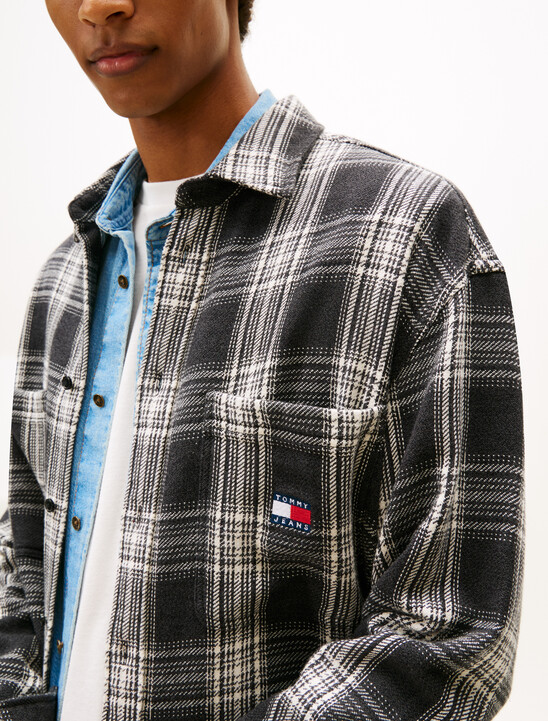 Classic Plaid Relaxed Brushed Overshirt