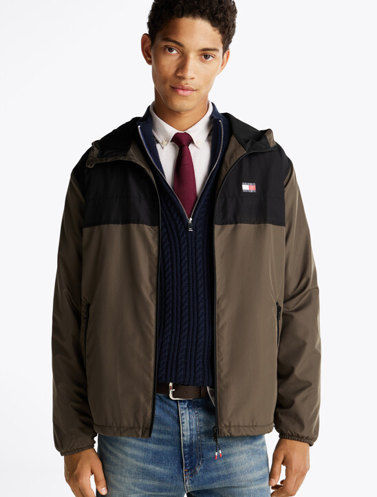 Lightweight Fleece Lined Chicago Windbreaker
