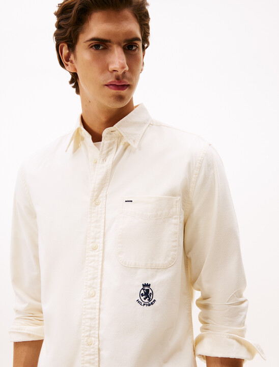 Regular Fit Brushed Oxford Shirt