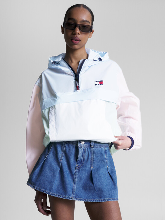Packable Recycled Chicago Windbreaker