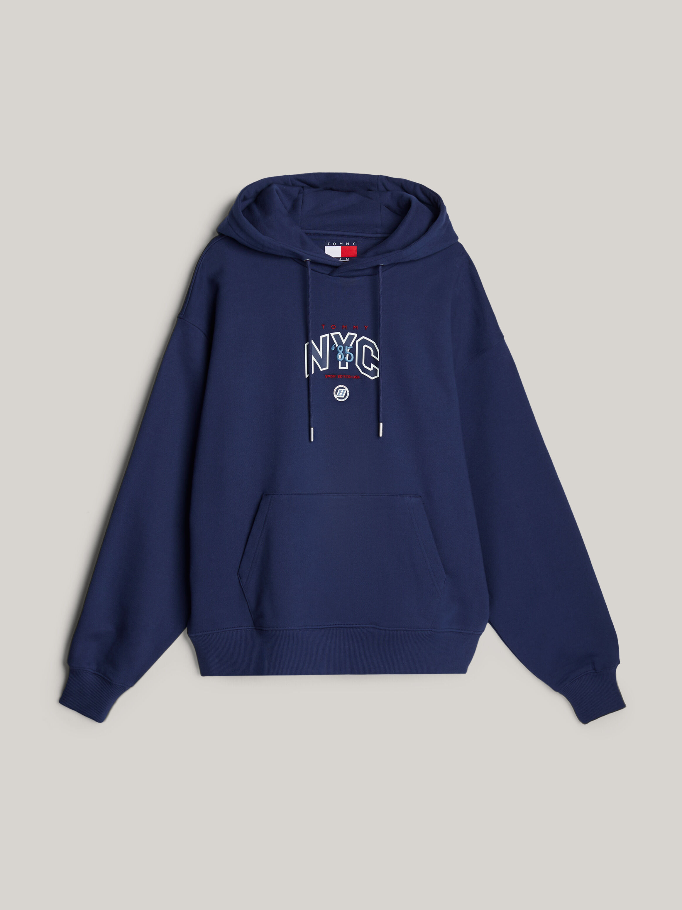 Tommy hilfiger hoodie blauw clearance