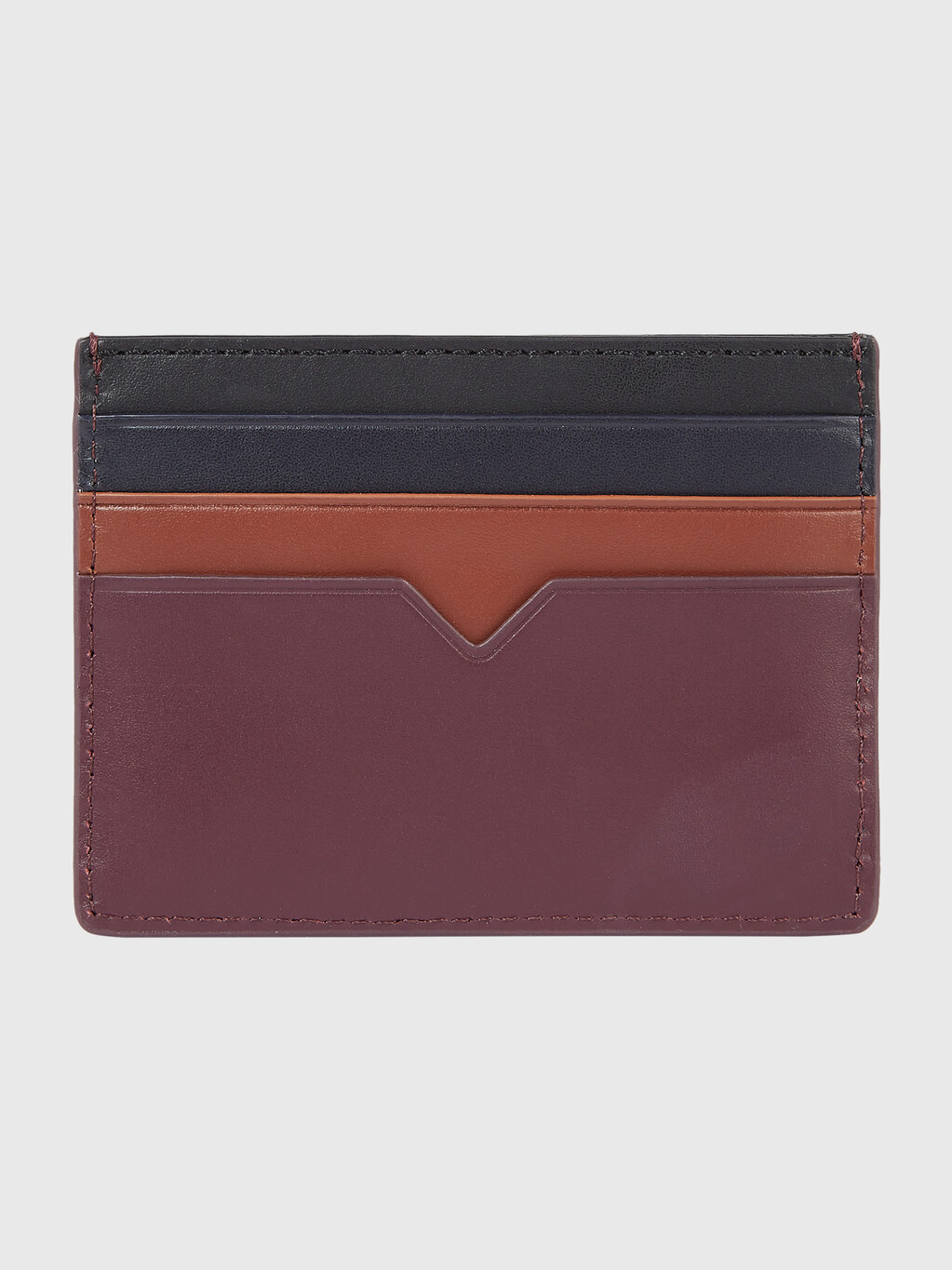 TH Modern Leather Cardholder, Colour Block, hi-res