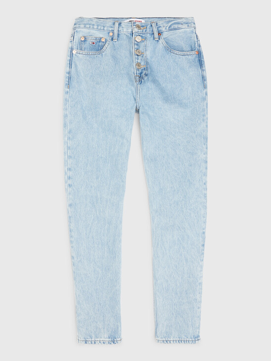 High Rise Slim Ankle Jeans