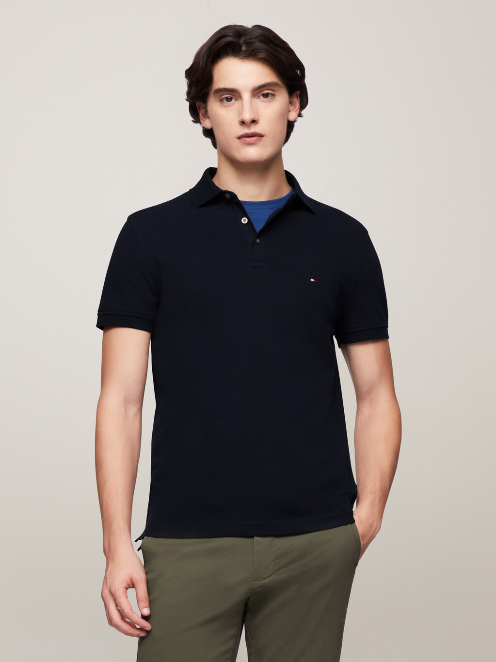 1985 Slim Polo Shirt, Desert Sky, hi-res