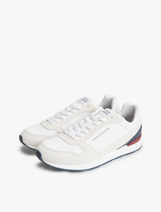 Suede Lightweight Mesh Trainers
