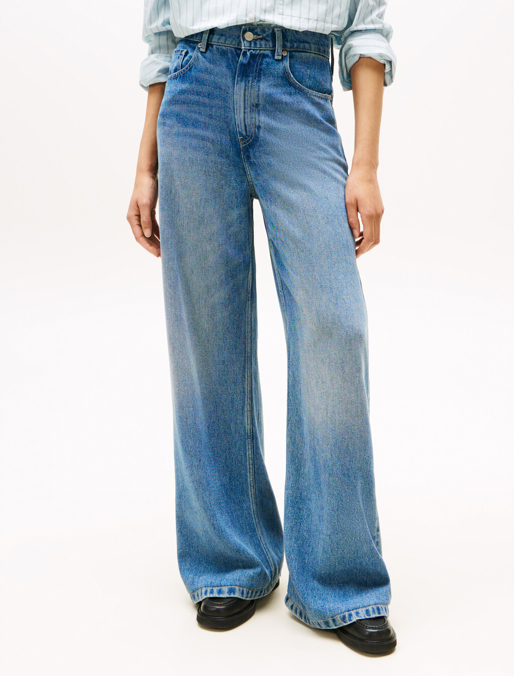 Lana Wide Leg High Rise Jeans, Lana, hi-res
