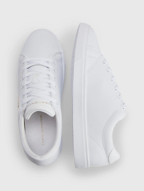 ESSENTIAL MONOGRAM LEATHER CUPSOLE TRAINERS