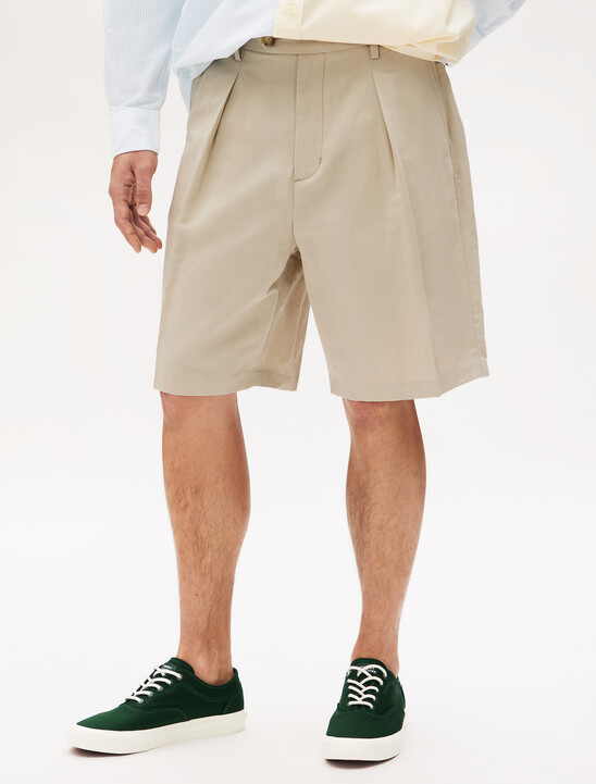 Smart Casual Linen Blend Shorts