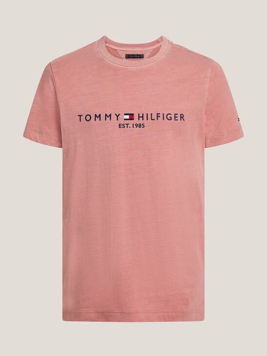 Garment Dye Tommy Logo T-Shirt
