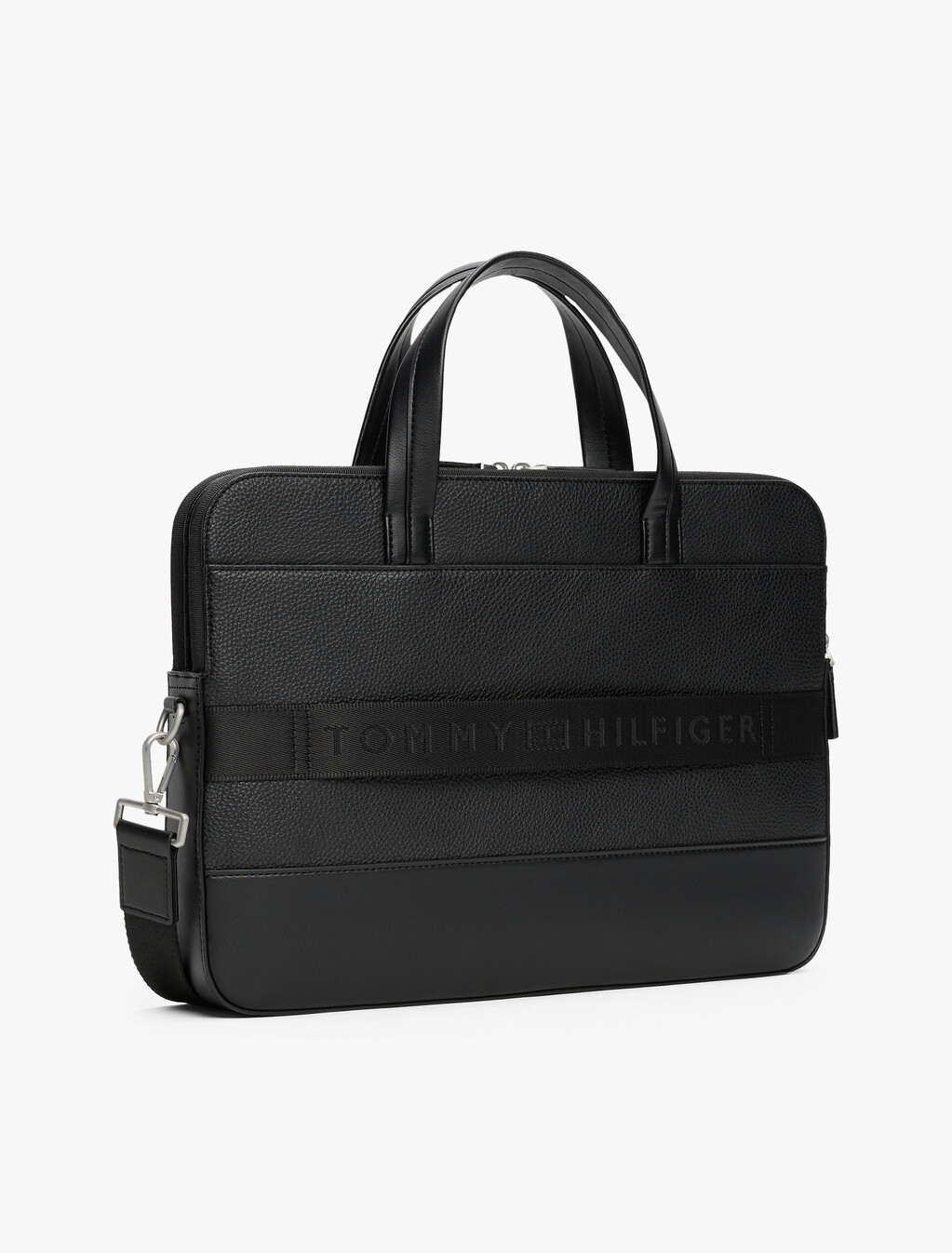 Central Computer Bag, Black, hi-res