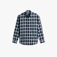 Navy Blue Check