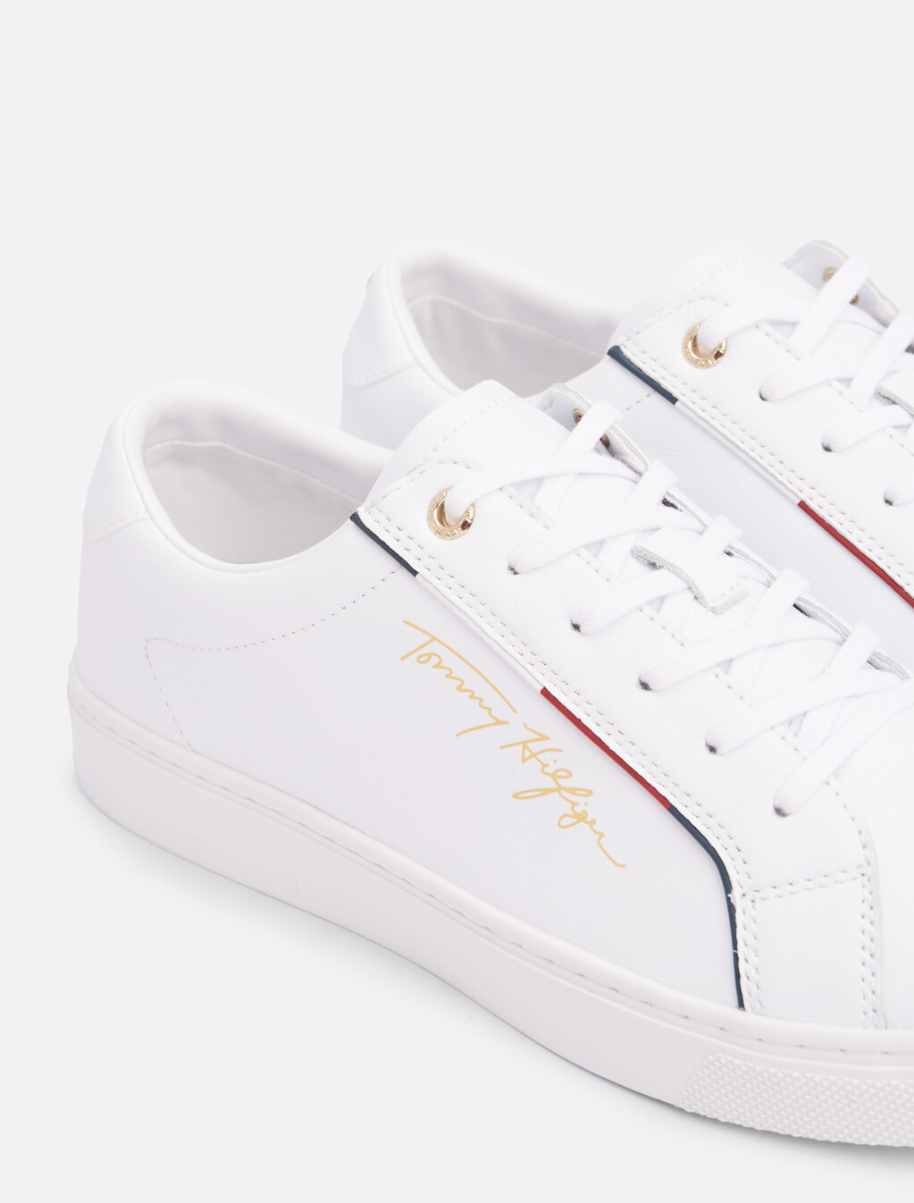 Tommy Hilfiger Signature Sneaker, White, hi-res
