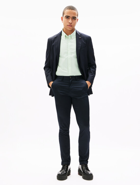 Oxford Gingham Short Sleeve Shirt