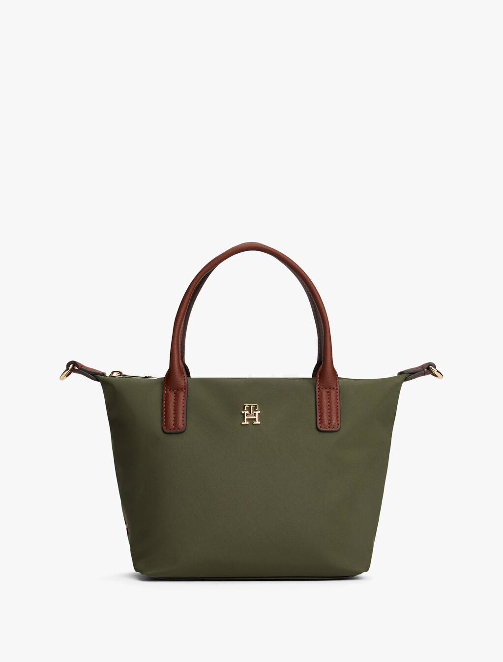 Webbing Crossbody Tote Bag, Huntsman Green, hi-res