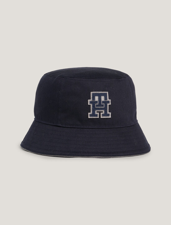 TH Monogram Elevated Bucket Hat