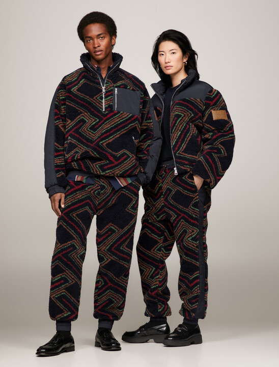 Tommy x Pendleton New York Stripe TH Monogram Joggers