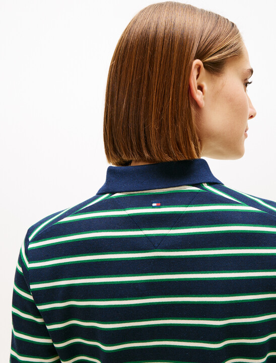 Regular Fit Pique Zip Polo Shirt