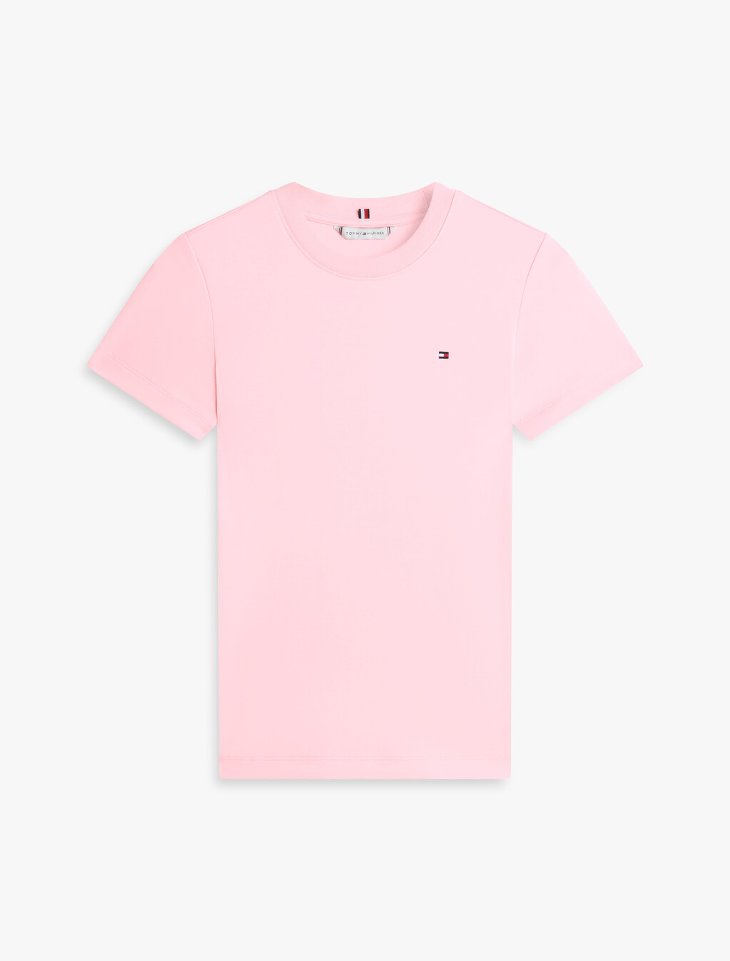 Asia Fit Double Knit Crewneck T-Shirt, Bonita Pink, hi-res