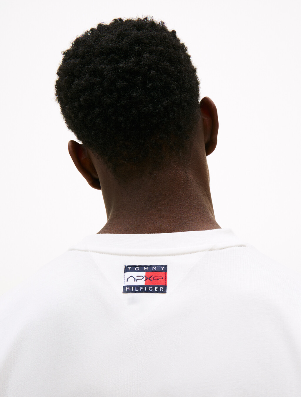 The APXGP Collection Flag Relaxed T-Shirt, Ecru, hi-res