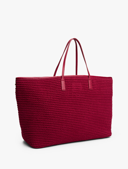 The Sofia Capsule Leather Beach Bag
