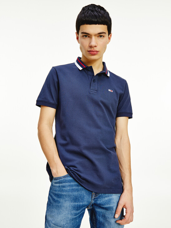 Classics Tipped Collar Slim Fit Polo