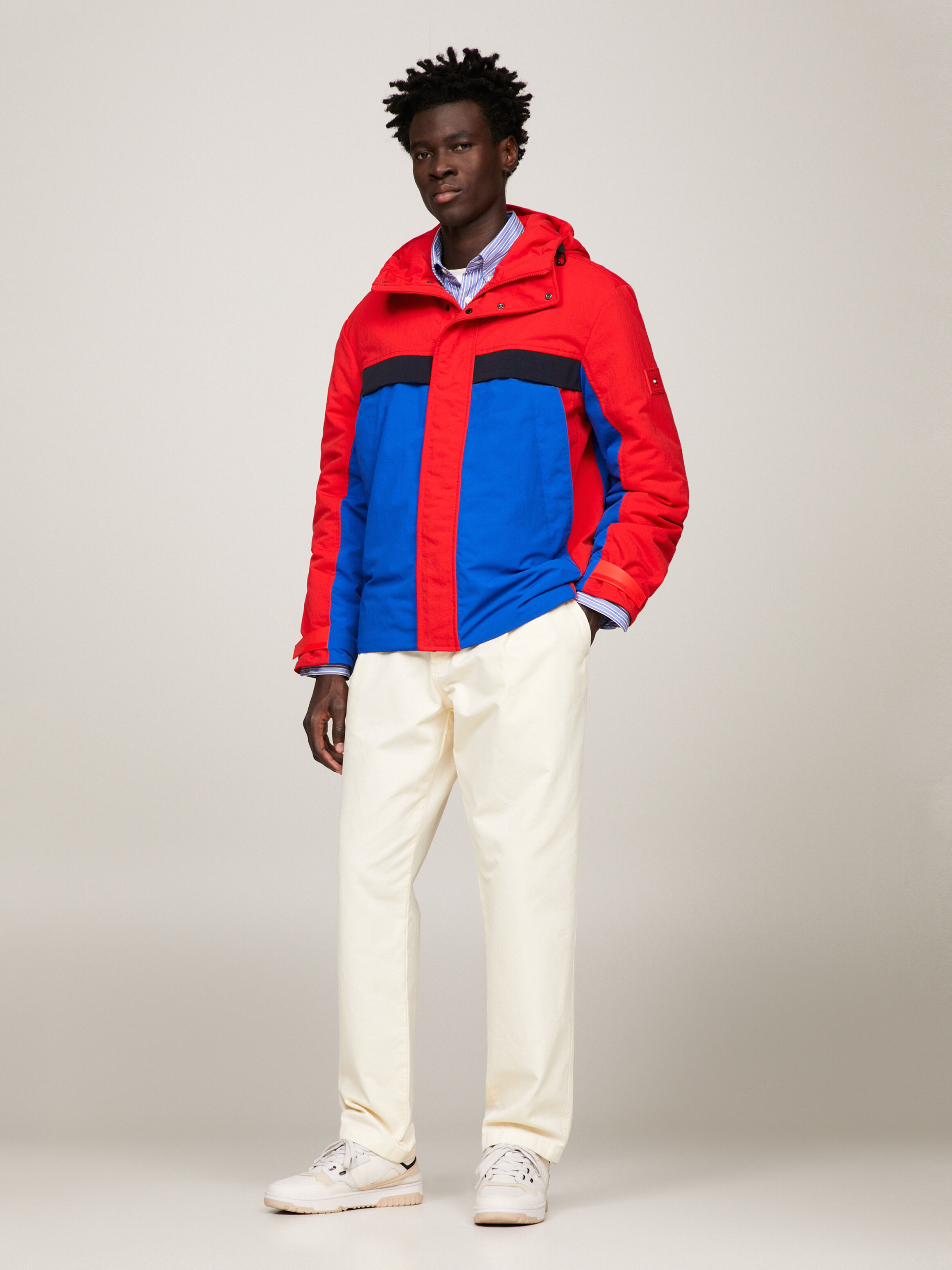 Tommy hilfiger 2024 colour block windbreaker