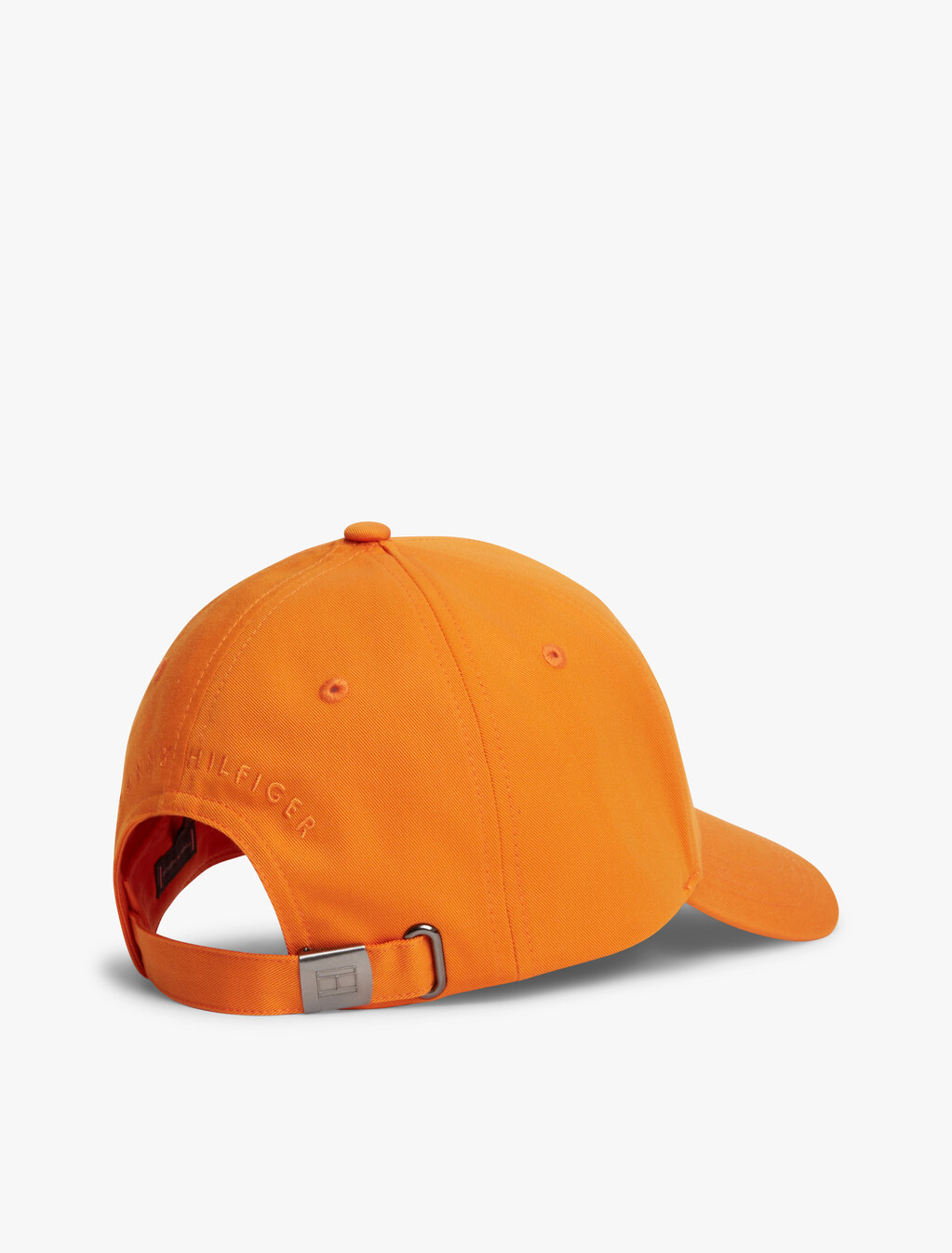 Hilfiger Flag Six-Panel Baseball Cap, Orange Thunder, hi-res