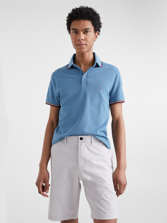 1985 COLLECTION TIPPED SLIM FIT POLO