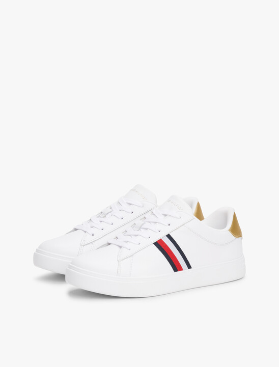 Essential Leather Court Trainers