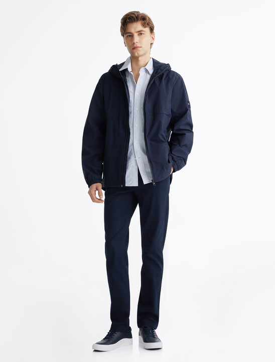 Stretch Denton Straight Pant