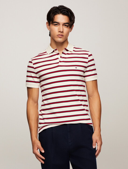 Stripe Polo Shirt