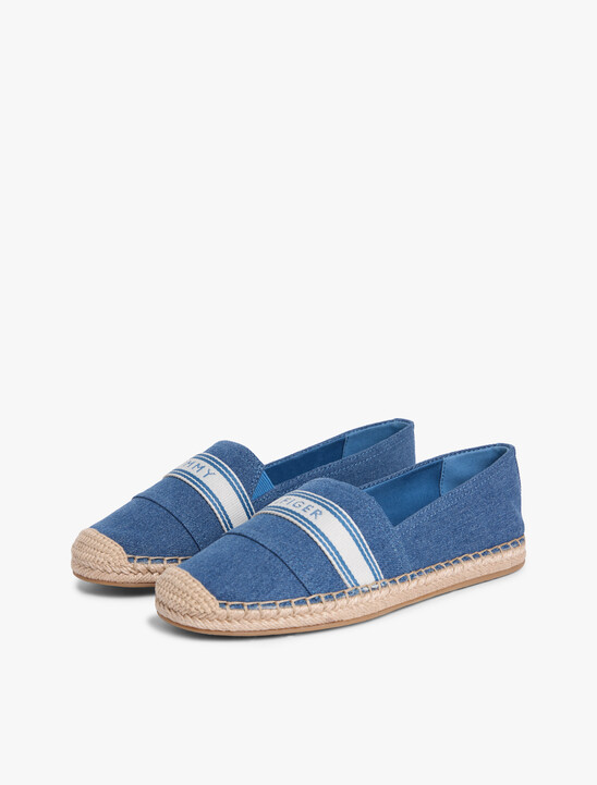 Canvas Denim Espadrilles