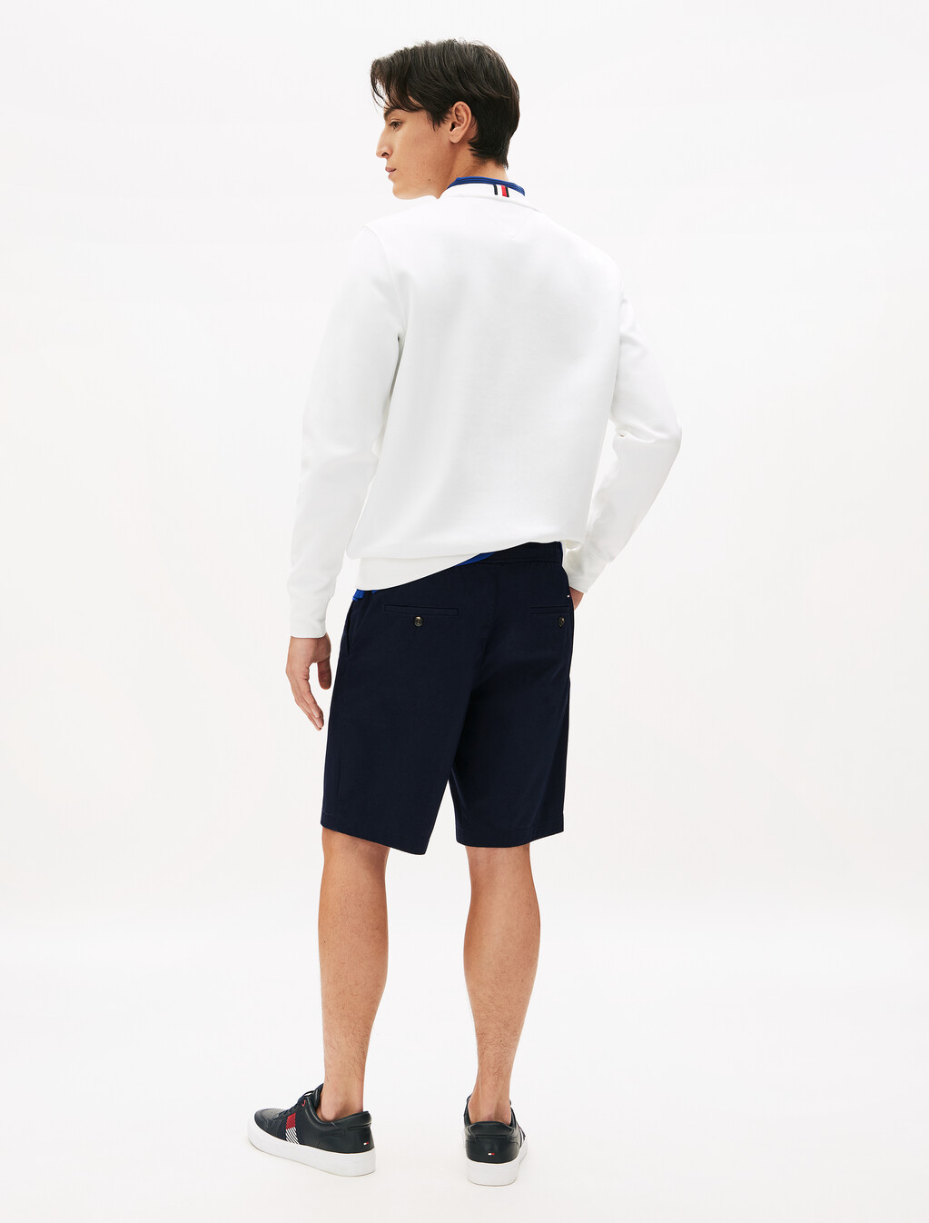Brooklyn Cotton Satin Pull On Shorts, Desert Sky, hi-res