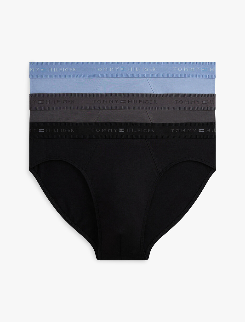 Logo Brief 3 Pack, Drk Ash/Blk/Brsk Blu, hi-res